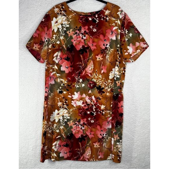 Maggie Sweet June Wildflower Dress Vintage 1X - Picture 1 of 11